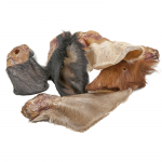 Classic Dog Snack Rinderohren mit Fell 10St